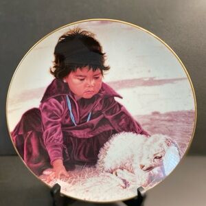 Hamilton 1988 Collectors Plate Limited Edition Numbered 4623A Proud Nati…